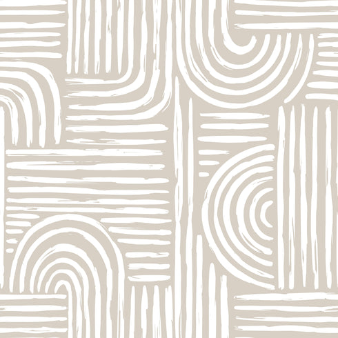 Curvy Echoes Wallpaper