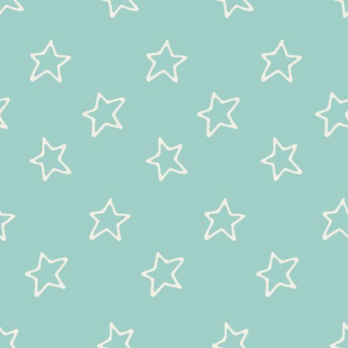 Starry Mint Wallpaper
