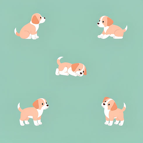 Mint Mutts Wallpaper