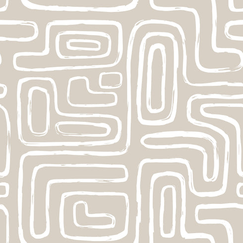 Curvy Labyrinth  Wallpaper