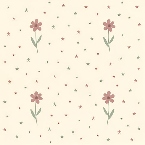 Cosmic Petals Wallpaper