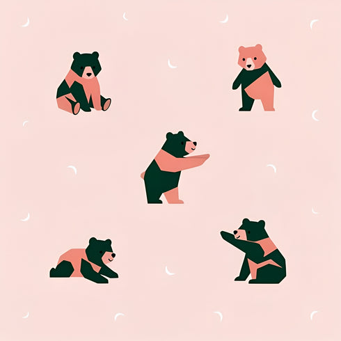 Bloom Bears Wallpaper
