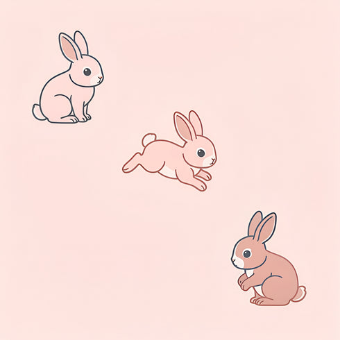 Peach Burrow Wallpaper