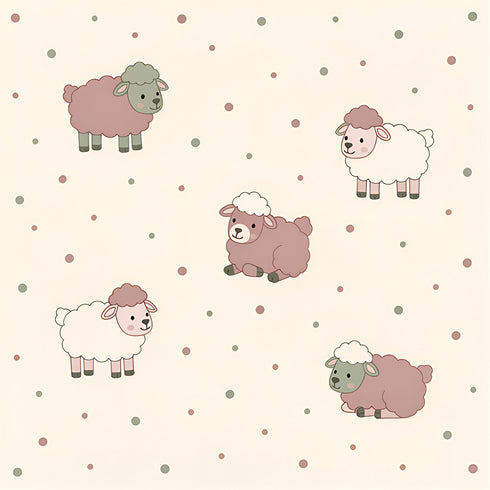 Woolly Tales Wallpaper