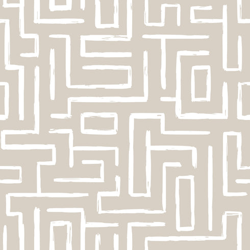 Labyrinth Trace Wallpaper