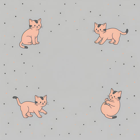 Peach Whiskers Wallpaper