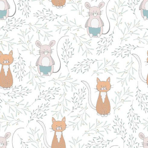 Whisker Woods Wallpaper