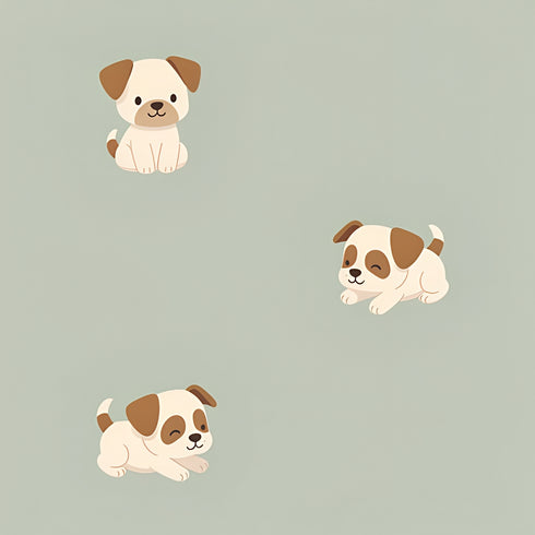 Sage Puppies Wallpaper