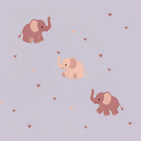 Lilac Lodge Wallpaper
