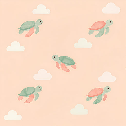 Peach Reef Wallpaper