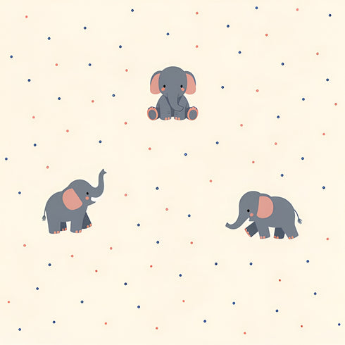 Confetti Pachyderm Wallpaper