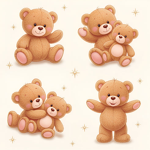 Golden Cuddles Wallpaper