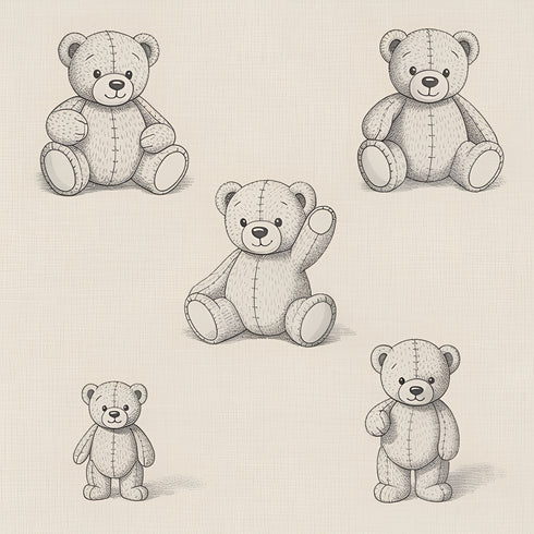 Velvet Bears Wallpaper
