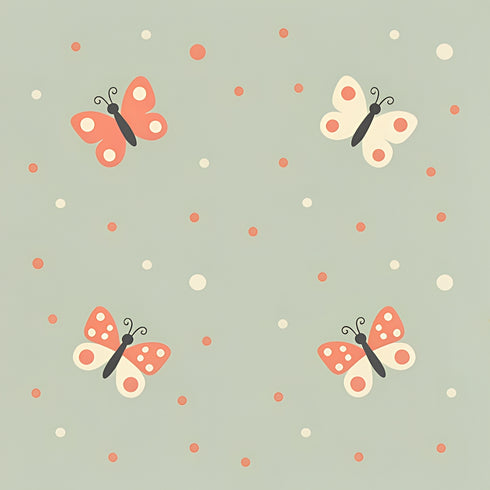 Peach Flutter Wallpaper