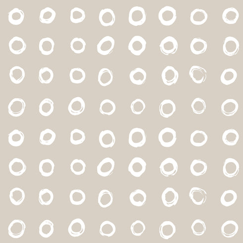 Circle Scribble Wallpaper