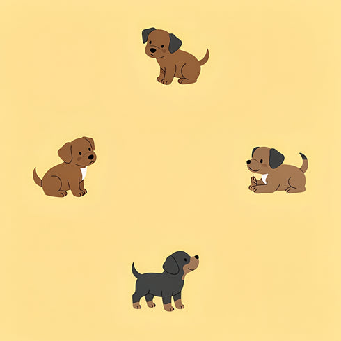 Butter Pups Wallpaper