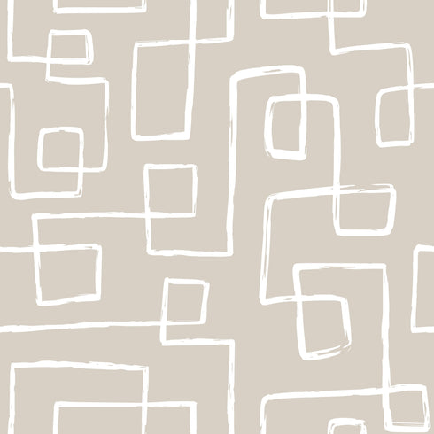 Labyrinth Lines Wallpaper