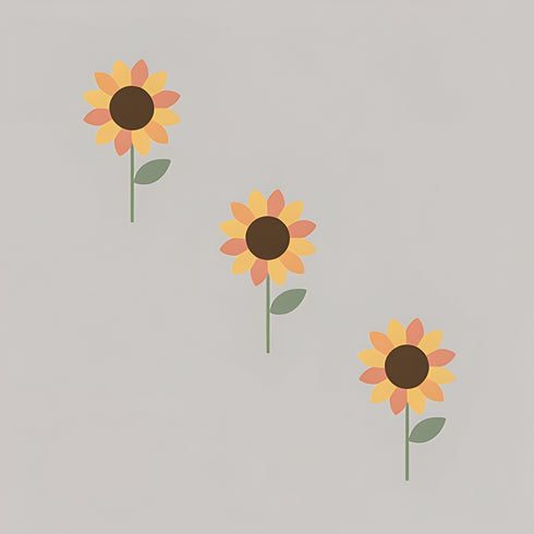 Sunset Fields Wallpaper