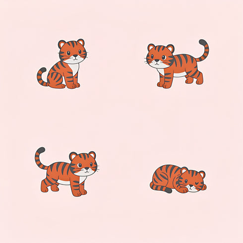 Tiger Bloom Wallpaper