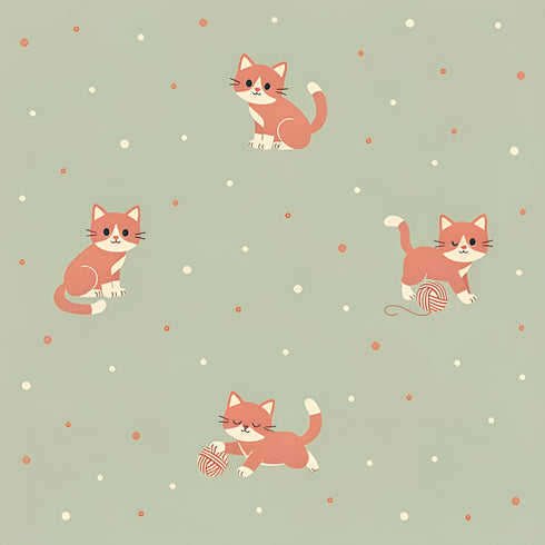 Cozy Whiskers Wallpaper