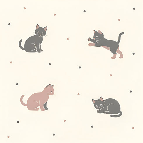 Mellow Mews Wallpaper