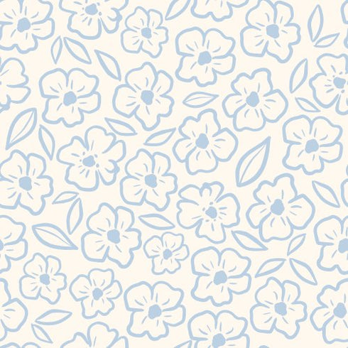 Petal Azure Wallpaper