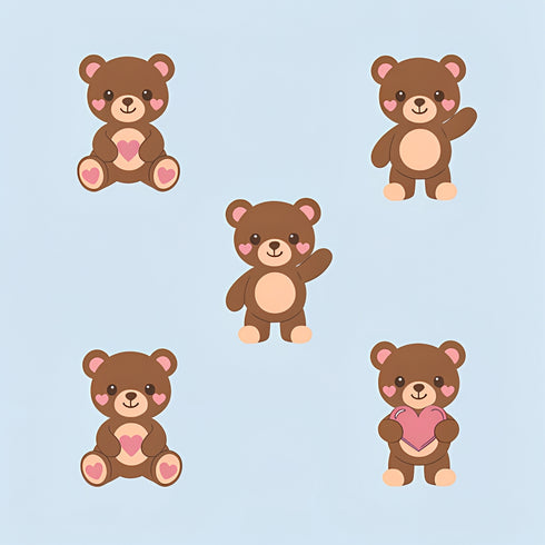 Sugar Hearts Wallpaper