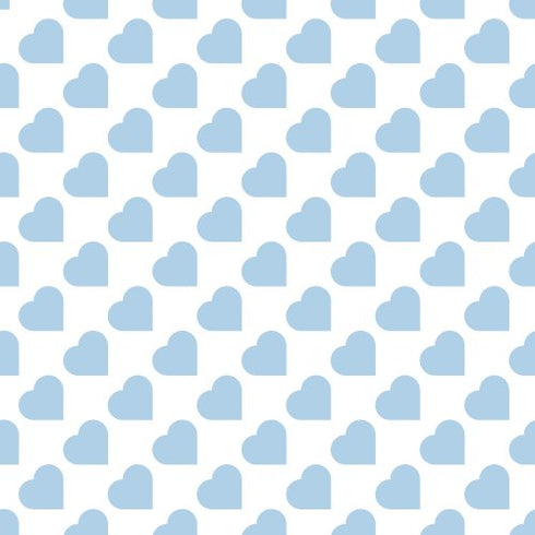 Azure Hearts Wallpaper