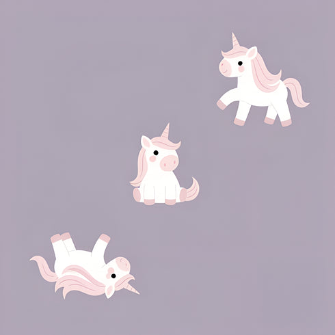 Lavender Hoofprints Wallpaper