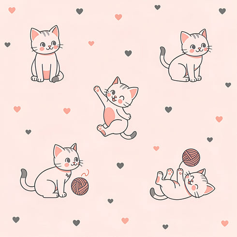 Purr Society Wallpaper
