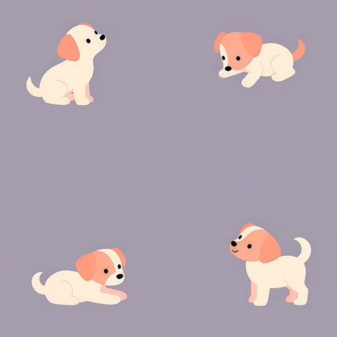 Peachy Paws Wallpaper