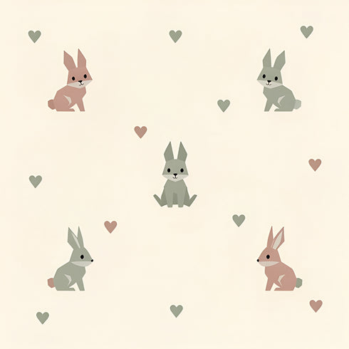 Blush Burrows Wallpaper