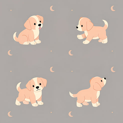 Lunar Paws Wallpaper