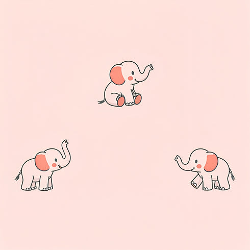Coral Trio Parade Wallpaper