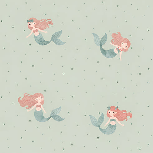 Aqua Fable Wallpaper