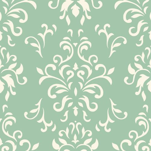 Emerald Flourish Wallpaper