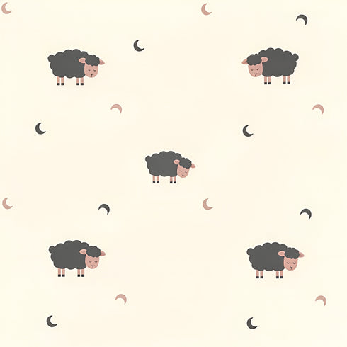 Sleepy Flock Lullaby Wallpaper