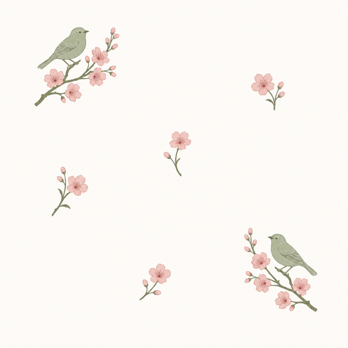 Sapphire Oriole Wallpaper
