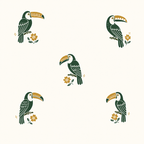 Midnight Heron Wallpaper