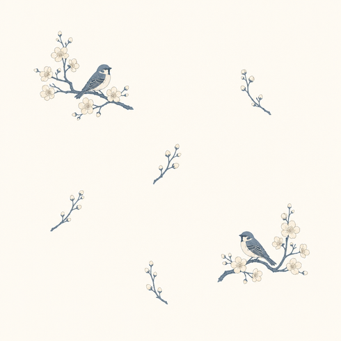 Gilded Finch Wallpaper